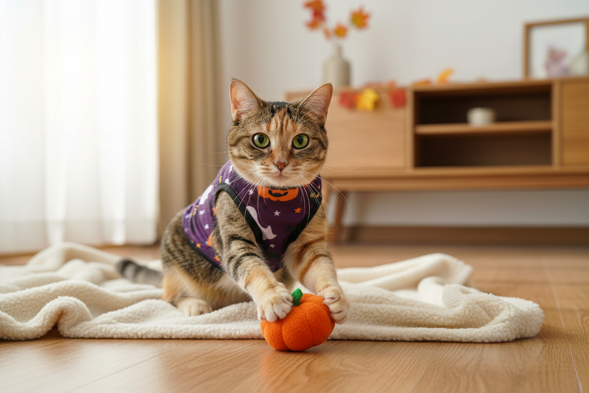 Funny Pet Cosplay Costume – Cute Party Clothing for Cats and Small Dogs, Perfect for Maine Coons, Ragdolls, Photos and Celebrations