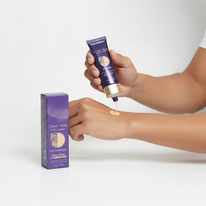 Waterproof Body Concealer – High-Coverage Lightweight Makeup with Seamless Blend and Transfer-Resistant Finish for Tattoos, Marks, Uneven Tone and Everyday Wear