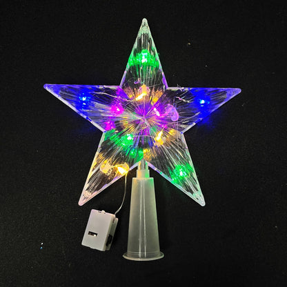 Glowing Star Christmas Ornament – LED Hanging Tree Pendant for Home, Room Décor, Holiday Parties & New Year Gift Accessories