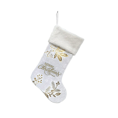 Knitted Christmas Stockings – Large Candy Gift Socks for Fireplace, Tree & Home Holiday Décor, Classic Navidad Ornaments