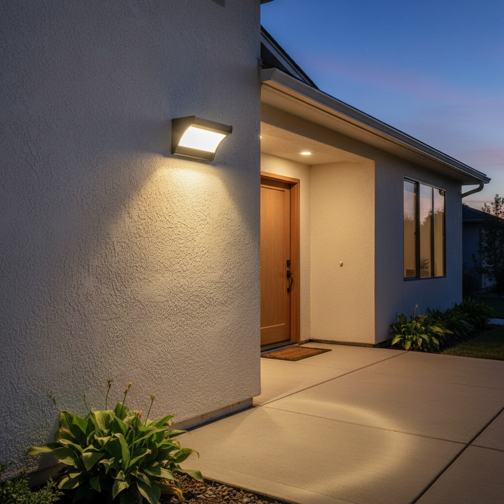 Outdoor Solar Motion Sensor Light – Energy-Saving LED Radar Wall Lamp for Gardens, Streets, Driveways and Automatic Night Security Lighting