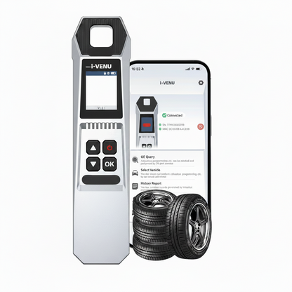 Automotive TPMS Sensor Programming Tool – Tire Pressure Monitoring System Diagnostic Activator for Vehicle Sensor Learning and Maintenance