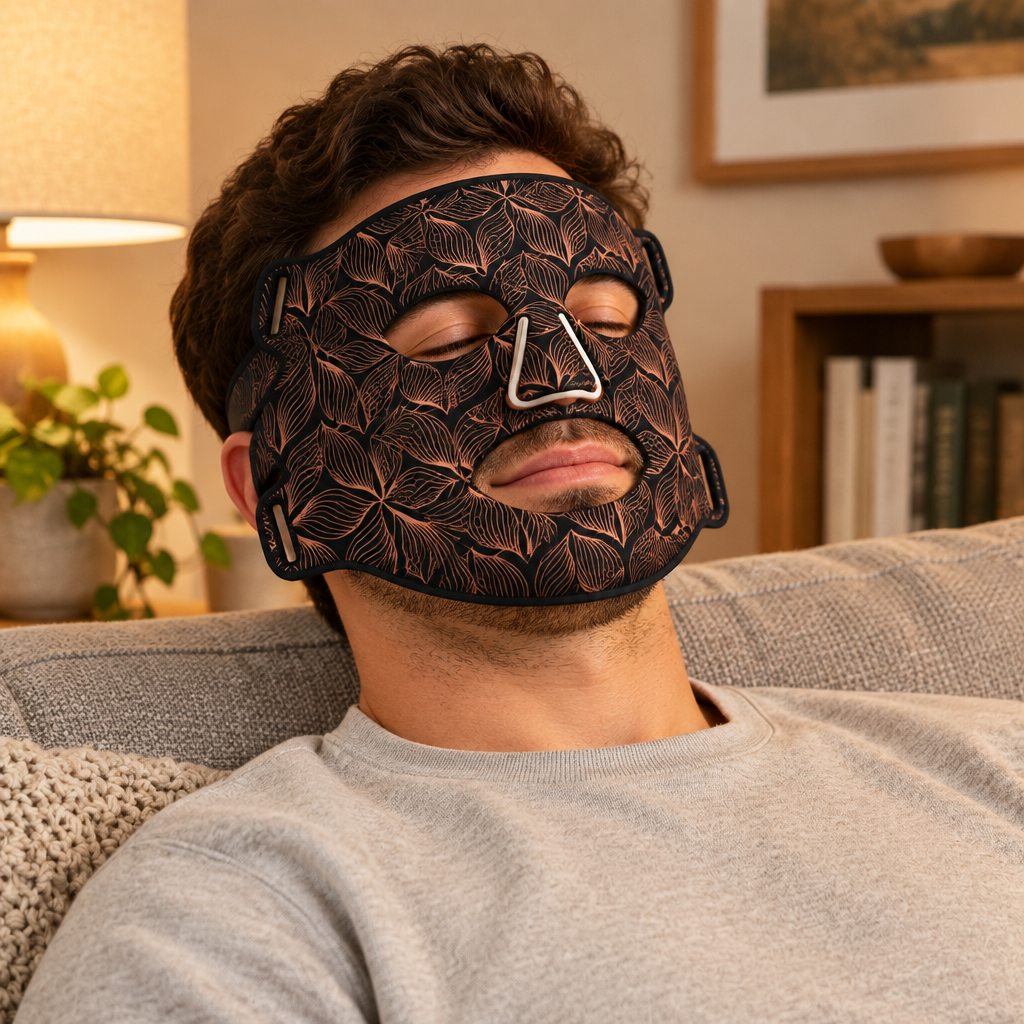 Silicone Beauty Mask – Reusable Flexible Facial Mask Cover for At-Home Skin-Care Routines, Sheet Mask Support and Comfortable Spa Care