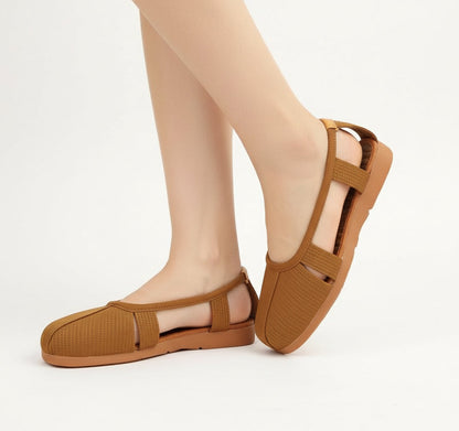 Vintage Chinese Zen Monk Sandals –  Meditation Shoes, Lightweight Buddhist Summer Loafers for Daily Wear & Spiritual Retreats