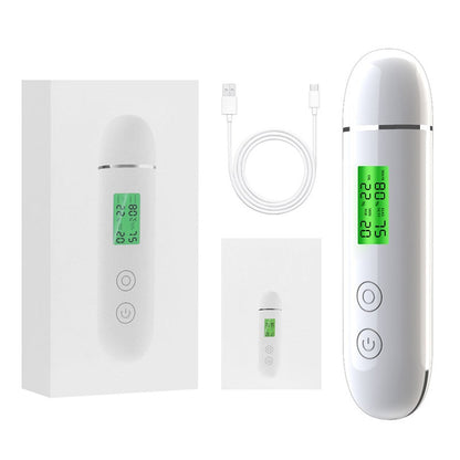 Skin Moisture Oil Analyzer Tester – Digital Face Skin Age Detection Meter with Fluorescent Agent Detection