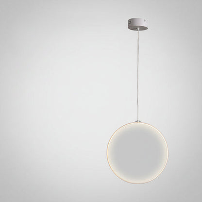 Yuji Okitsu LED Pendant Light – Round Clear Glass Designer Fixture for Hotels, Dining Rooms, Living Spaces and Modern Restaurant Interiors