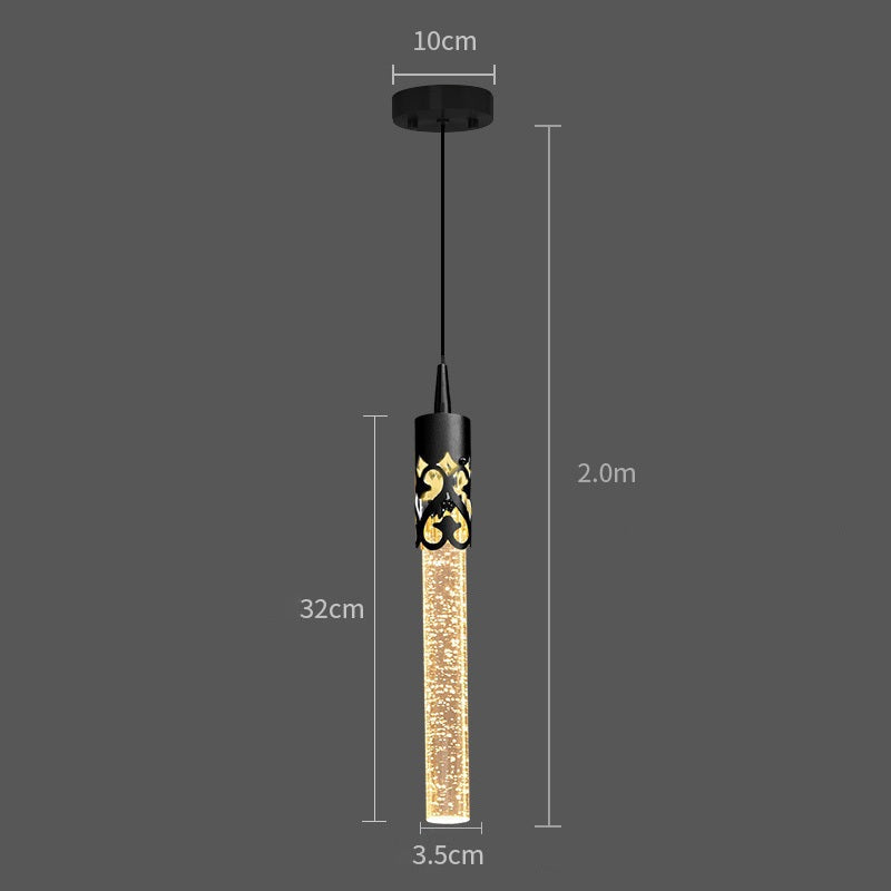 Modern Luxury Crystal Pendant Lamp – Elegant Hanging Ceiling Light for Bedroom, Living Room and Kitchen Decor