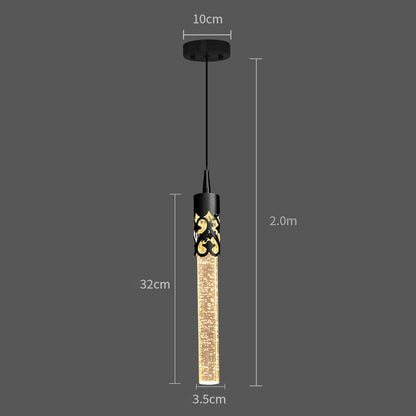 Modern Luxury Crystal Pendant Lamp – Elegant Hanging Ceiling Light for Bedroom, Living Room and Kitchen Decor