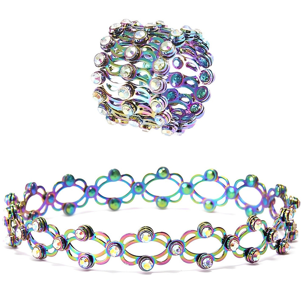 Retractable Ring Bracelet Accessory – Adjustable Minimalist Jewelry with Customizable Design for Everyday Fashion Styling