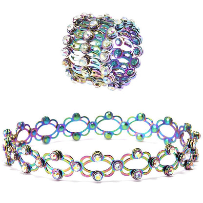 Retractable Ring Bracelet Accessory – Adjustable Minimalist Jewelry with Customizable Design for Everyday Fashion Styling