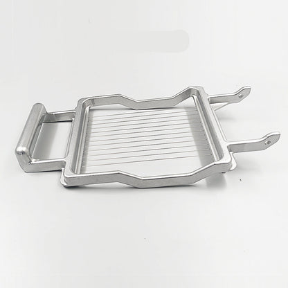 Creative Hand Press Cheese Cutter – Stainless Steel Multi-Functional Kitchen Tool for Easy, Clean, and Precise Slicing