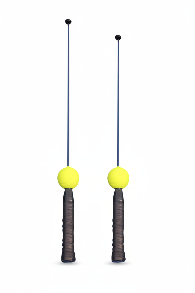 Portable Tennis Swing Trainer – Single Ball Practice Equipment for Beginners to Improve Serves, Accuracy and Stroke Technique