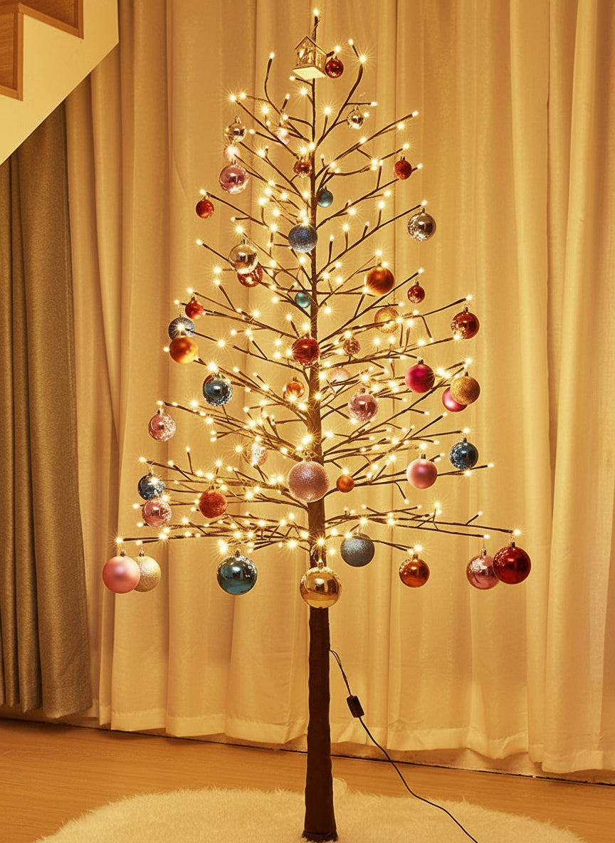 Decorative LED Christmas Tree Lights – Festive Home & Commercial Holiday Lighting for Windows, Trees, Garlands & Seasonal Displays
