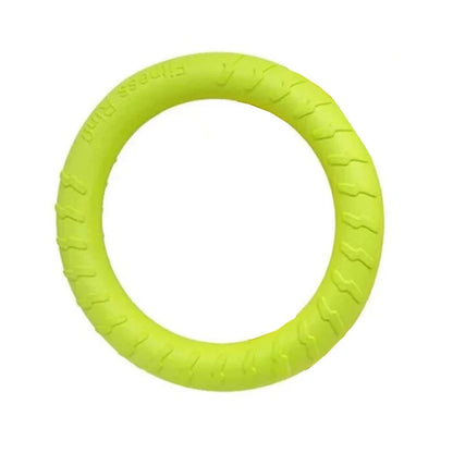 Floating Dog Ring Toy – Anti-Bite Flying Disc and Puller for Interactive Fetch, Training, Tugging and Aggressive Chewers