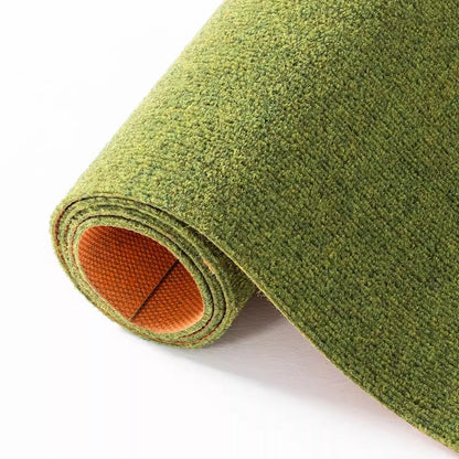 Faux Grass Area Rug – Non-Slip Artificial Turf Mat for Indoor and Outdoor Spaces, Doorways, Bedrooms and Noise-Reducing Floor Decor