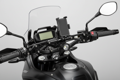Motorcycle GPS Crossbar Mount – Handlebar Phone Holder and Light Bracket for Honda PCX125 PCX150 PCX160 Touring