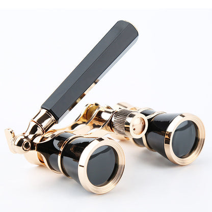 Vintage Opera Glasses — Compact Theater & Racecourse Binoculars, With or Without Handle