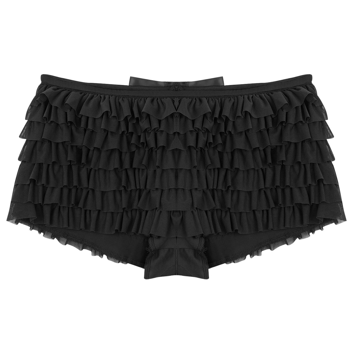 Sexy Tiered Ruffle Knickers 2000s Women Low Waist Pumpkin Panties – Fairy Lace Safety Shorts Victorian Bloomers for Y2K Clubwear & Lingerie Fashion