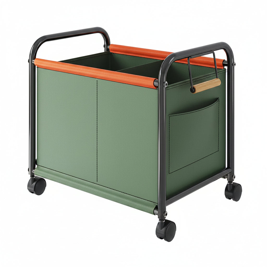 Children's Toy Storage Organizer – Mobile Bookshelf and Storage Rack for Building Blocks, Dolls, Books and Nursery Organization