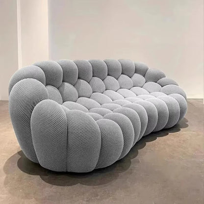 Modern Nordic Bubble Sofa – Luxury Football Inspired 3 Seater Couch for Stylish Living Room Comfort and Contemporary Home Decor