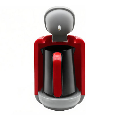 Automatic Turkish Coffee Maker – Electric Portable Mocha Coffee Machine and Hot Milk Pot for Rich Brews, Quick Heating and Home Use