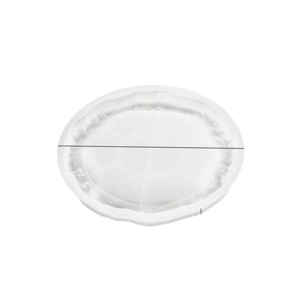 DIY Silicone Rock Storage Tray Mold – Durable Gypsum Mold for Cement, Epoxy Resin Coaster & Home Decoration Craft Projects