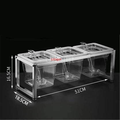 Commercial GN Pan Rack - Stainless Steel Food Tray Shelf Organizer for Restaurant Buffet, Durable Kitchen Storage Solution