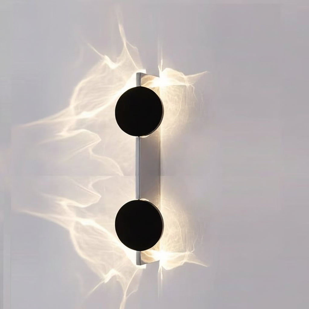 Nordic Corrugated LED Wall Sconce – Artistic Bedroom and Hallway Ambient Wall Lighting for Modern Home Decoration