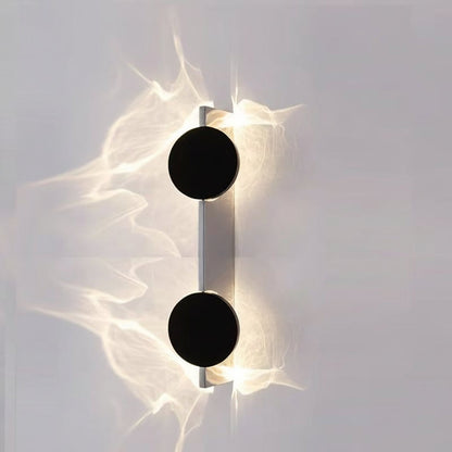 Nordic Corrugated LED Wall Sconce – Artistic Bedroom and Hallway Ambient Wall Lighting for Modern Home Decoration