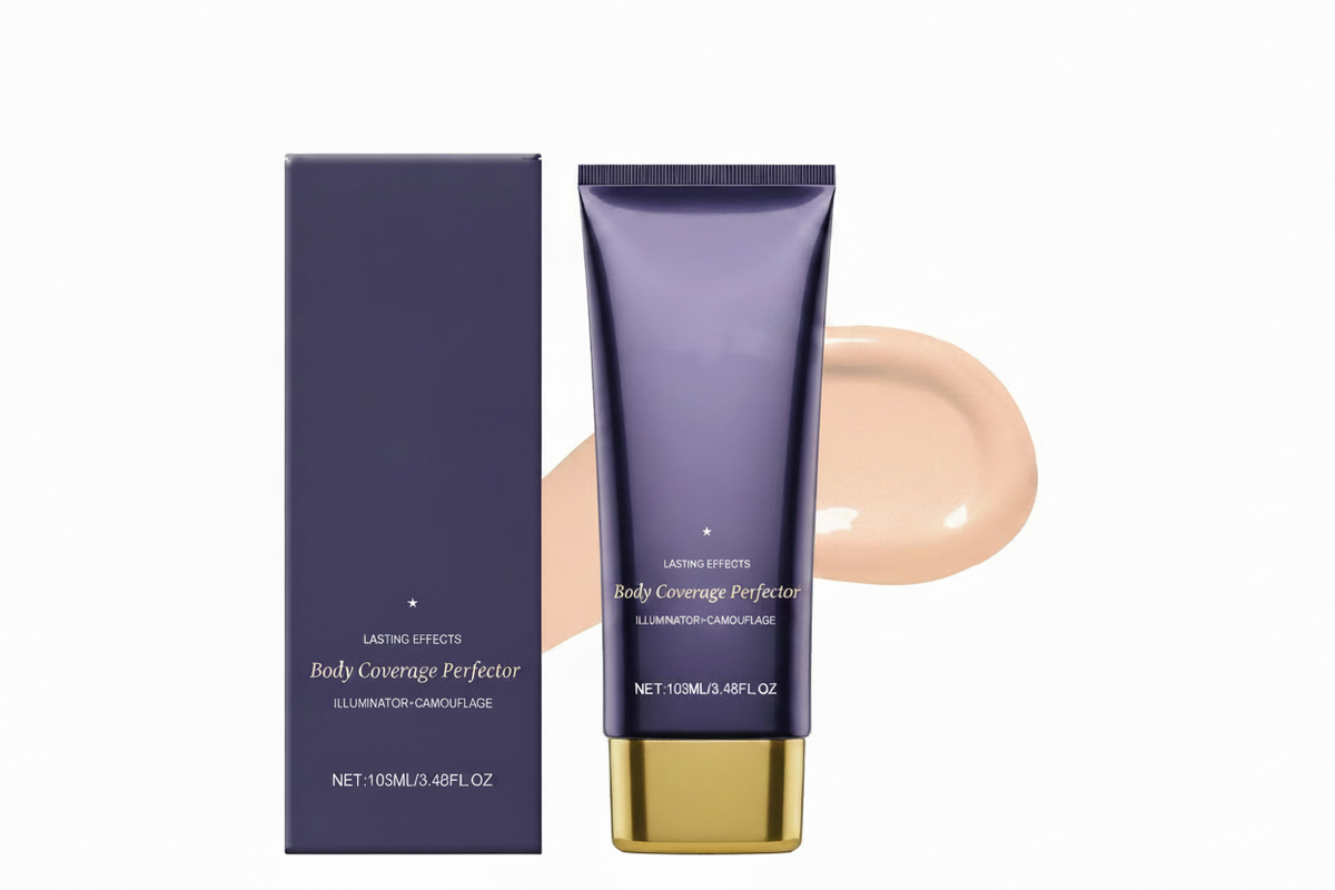 Waterproof Tattoo Concealer – Long-Lasting Sweat-Resistant Body Makeup for Covering Tattoos, Scars and Spots with Natural-Looking Traceless Coverage