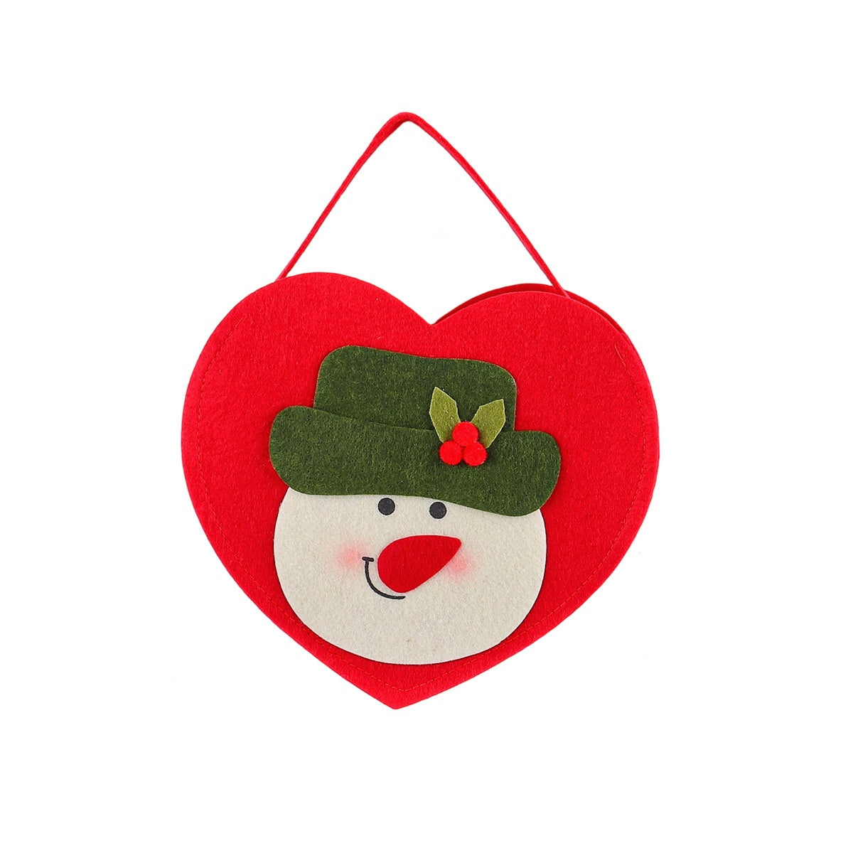 Christmas Apple Candy Gift Bag – Cute Three-Dimensional Santa Handbag for Kids’ Treats, Holiday Parties, and Festive Gift Packaging
