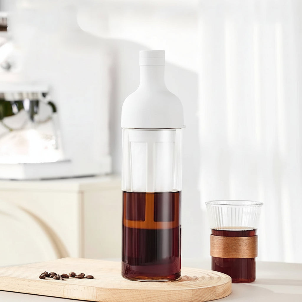 Cold Brew Coffee Maker – 1000ML High-Borosilicate Glass Pot for Smooth Cold Coffee, Fruit Tea and Refreshing Home Brewing