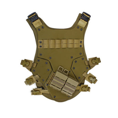 Tactical JPC Molle Plate Carrier Vest – Adjustable Body Armor Hunting Vest for Outdoor CS Games, Paintball, Airsoft Gear & Military Training Equipment
