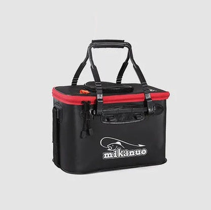 Portable EVA Folding Live Fish Bucket – Thickened Fishing Water Tank with Carry Handles, Outdoor Live Fish Storage Box for Anglers, Durable Fishing Gear