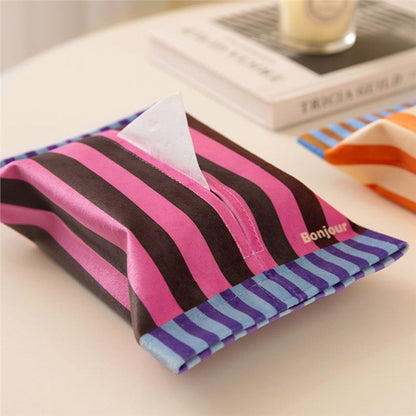 Luxury Multipurpose Tissue Box Holder – Portable Napkin and Toilet Paper Storage Organizer for Convenient Household, Bathroom and Travel Use