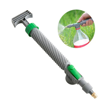 Adjustable High Pressure Garden Sprayer Nozzle – Hand Pump Watering Tool for Plants, Multi-Purpose Bottle Sprayer for Lawn, Garden, and Cleaning Tasks