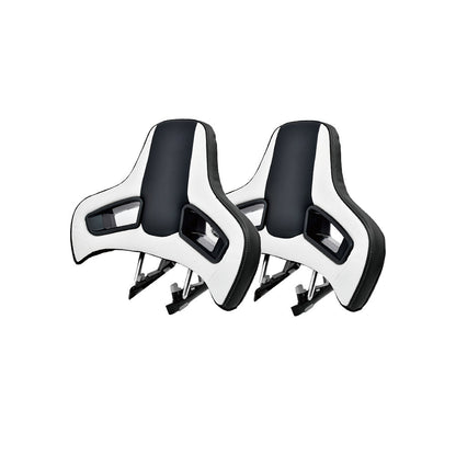 Premium Leather Racing Headrest – High-Quality Automotive Neck Support Cushion for Vehicle Seats, Driving Comfort and Sporty Interior Styling