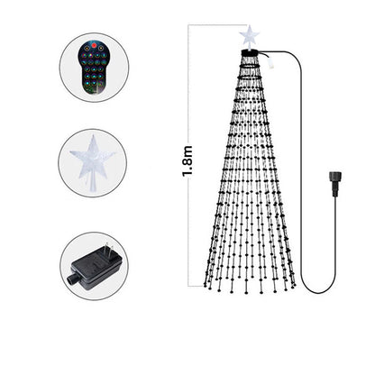 Smart Christmas Tree Lights – RGB Bluetooth LED Fairy String with App Control, Timer, Music Sync & Multicolor Effects for Holiday Décor