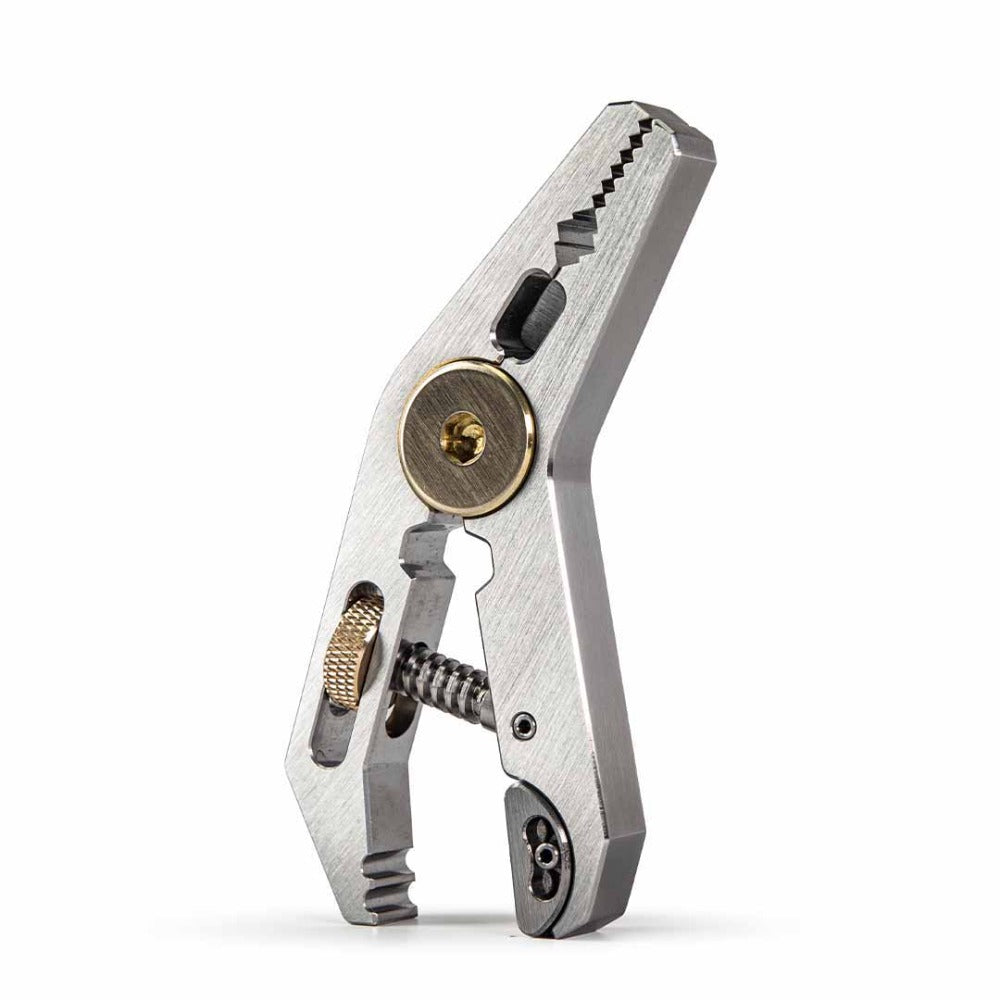 Stainless Steel Pocket Tool – 5-in-1 Compact EDC Wrench, Pliers and Screwdriver Multi Tool for Camping, Outdoor Survival, DIY and Home Repairs