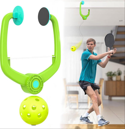 Solo Pickleball Training Rebounder – Practice Equipment for Improving Accuracy, Reflexes and Independent Pickleball Skill Development