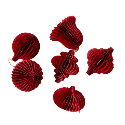 Origami Lantern Decorations – 3D Vibrant Multi-Purpose Holiday Ornament for Seasonal Events, Whimsical Christmas Ambiance and Festival Party Decor