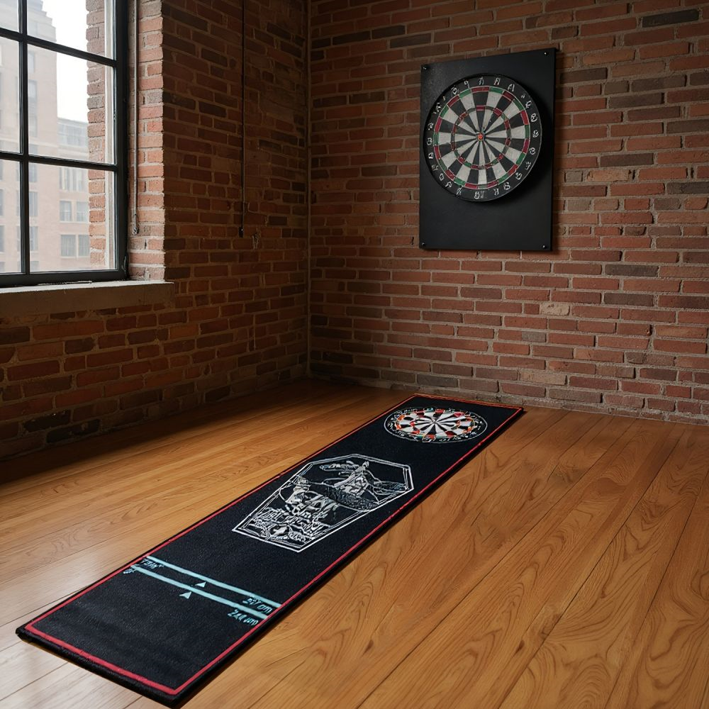 Dart Professional Training Mat – Wear-Resistant Easy-Care Throwing Line Carpet for Accurate Practice, Home Bars, Game Rooms and Dart Areas