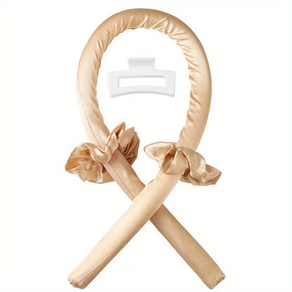 Heatless Hair Curlers Set – No-Heat Curling Headband Rods for Overnight Natural Curls and Lazy Hair Styling