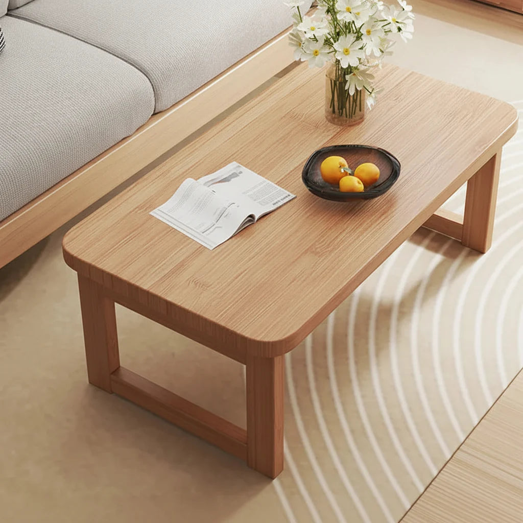 Folding End Table – Multifunction Small Side Coffee Table for Living Room, Bedroom, Balcony and Space Saving Furniture
