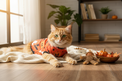 Funny Pet Cosplay Costume – Cute Party Clothing for Cats and Small Dogs, Perfect for Maine Coons, Ragdolls, Photos and Celebrations