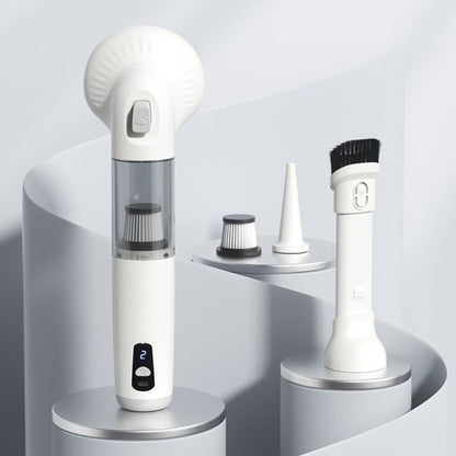 Wireless Handheld Vacuum – Strong-Suction Type-C Rechargeable Dust Buster with Pet Grooming Comb, Low-Noise Cleaning and Multi-Purpose Home or Car Use
