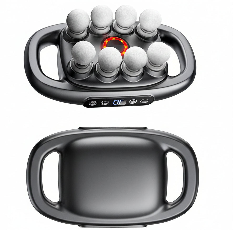 Head Massage Gun – 42 High Frequency Deep Tissue Percussion Massager for Neck, Back, Shoulders and Full Body Recovery