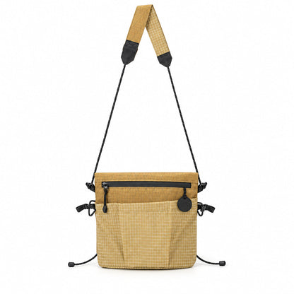 Waterproof X-Pac Crossbody Bag – Lightweight Ripstop Nylon Sling Pouch with Adjustable Strap for Travel, Hiking and Everyday Carry