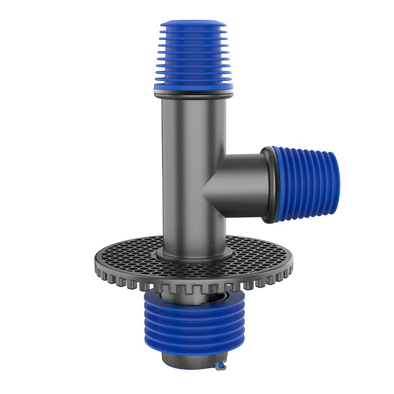 Universal Washing Machine Drain Connector – 2-in-1  Floor Sewer Adapter for Sinks, Washrooms, Laundry Hoses & Anti-Leak Plumbing Installations