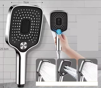 High-Pressure Rain Shower Head – 36CM Large Flow 360° Swivel Water-Saving Rainfall Shower Set